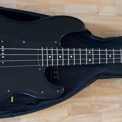 Fender Precision Bass Limited-Edition Ebony Fingerboard Black 2021 - Glossy Black image 2