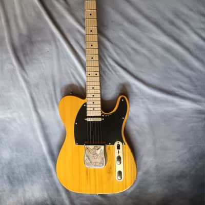 Unbranded Telecaster Style Custom Electric Guitar 2026 Natural image 1