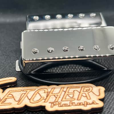 Fletcher Pickups Mini Humbuckers Vintage Alnico 5 - Nickel image 2