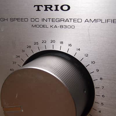 TRIO (KENWOOD) KA-8300 INTEGRATED AMPLIFIER OUTSTANDING PERFORMER image 8