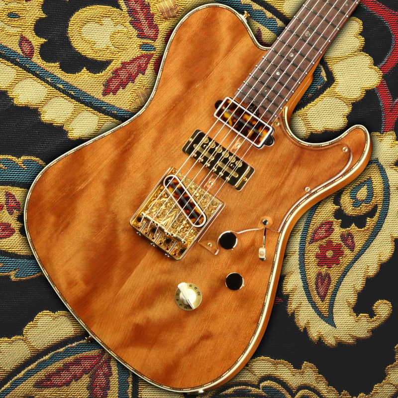 Asher Guitars - T Deluxe - Master Series Prehistoric Kauri 50K