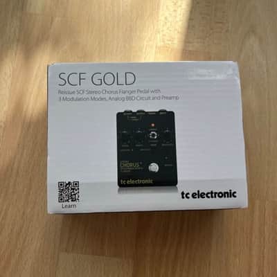 TC Electronic SCF Gold Stereo Chorus + Pitch Modulator & Flanger Reissue 2022 - Present - Black image 4