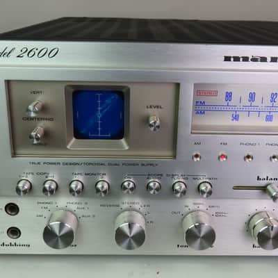 MARANTZ 2600 RECEIVER SERVICED RECAPPED CUSTOM BOX AMAZING CONDITION HOLY GRAIL image 4