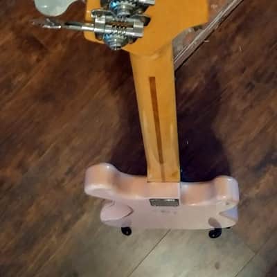 READ!!! 2-4-1 - FENDER - Precision Bass(es) Lefty - 1977 - Burst - Heavy Relic/Shell Pink image 8