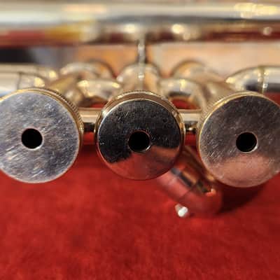 Vintage 1980s Getzen Eterna 700 Bb Trumpet Silver-Plated Just Serviced & Polished image 8