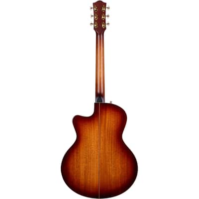 Godin Connaisseur MJ - Ebony Fingerboard, Sunsetburst Maho image 15