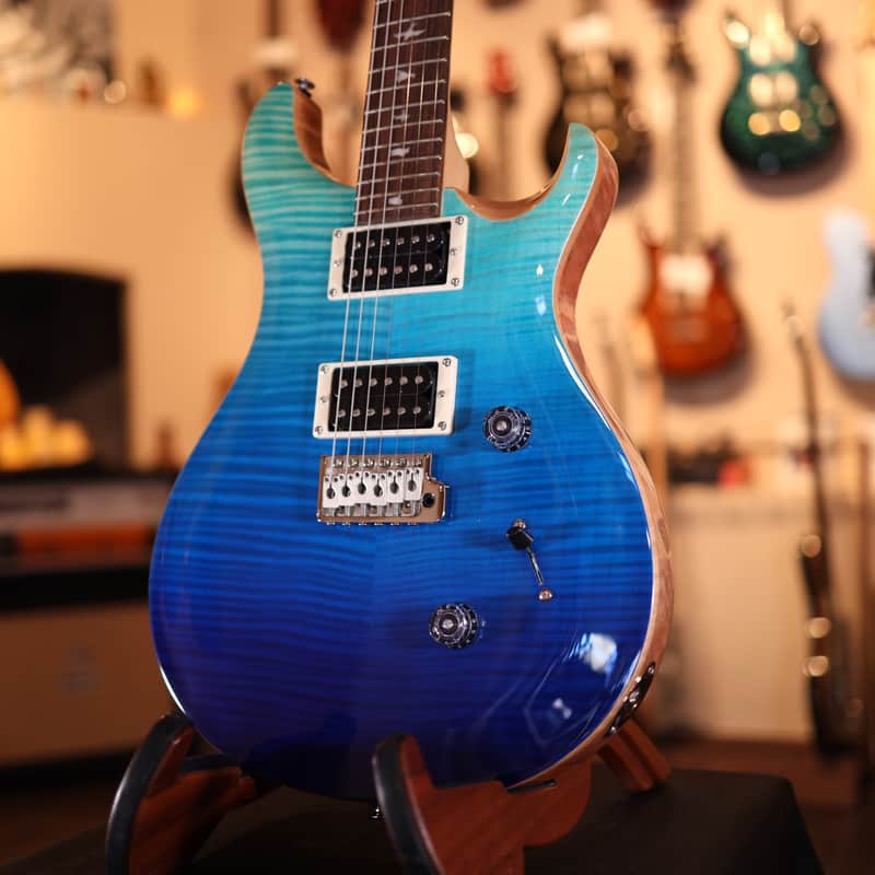 PRS SE Custom 24 Sapphire Fade 6743 image 1