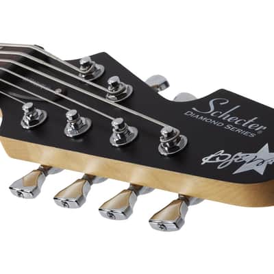 Schecter Robert Smith UltraCure VI Silver Burst Pearl image 13