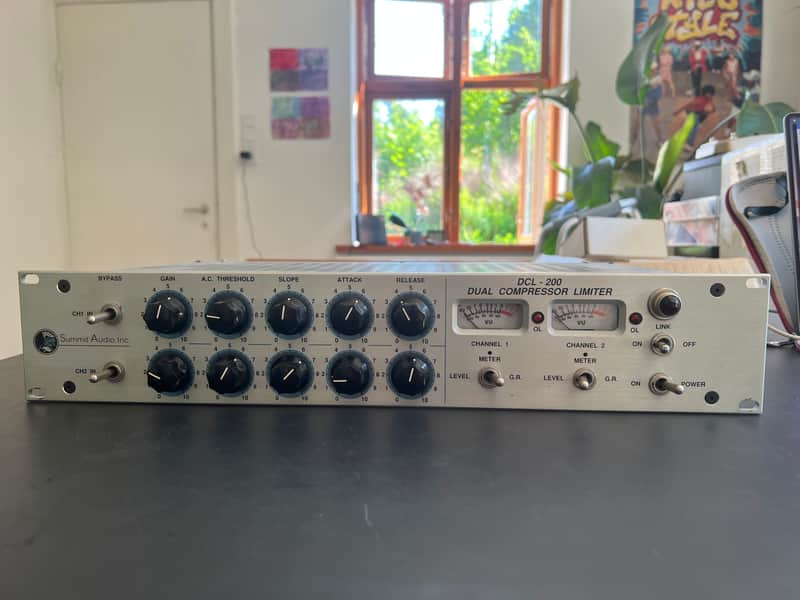 Summit Audio DCL-200 Dual Tube Compressor Limiter image 1