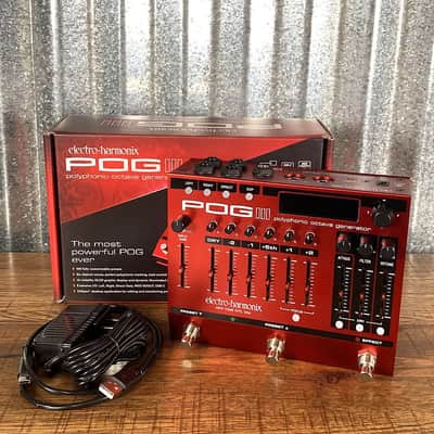 Electro-Harmonix EHX POG3 Polyphonic Octave Generator Guitar Bass Synth Effect Pedal image 1