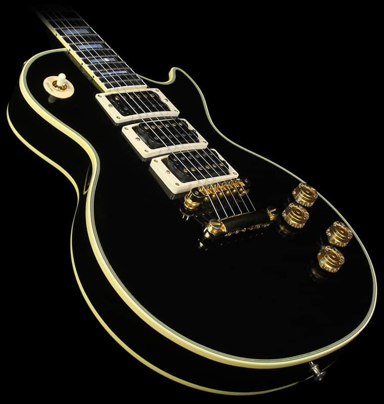 Gibson Custom Shop Peter Frampton 1954 Les Paul Custom Ebony image 4