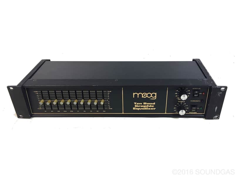 Moog MKG Ten Band Graphic Equalizer image 1