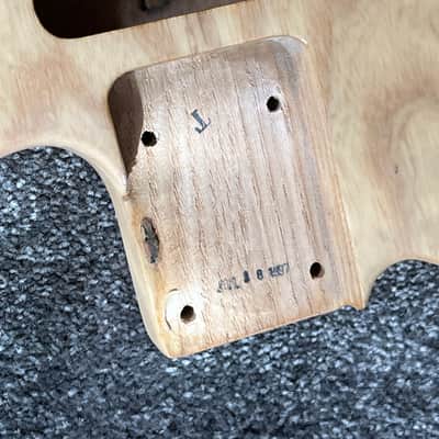 1997 G&L ASAT Thinline guitar body ash image 4