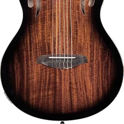 Ortega RTPDLX-ACA Thinline Acoustic/Electric Classical Guitar image 2