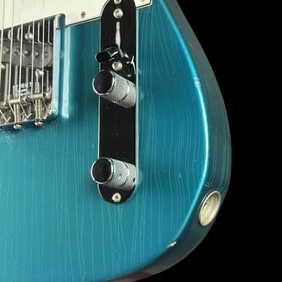 Vintage 1966 Fender Telecaster Factory Refin Lake Placid Blue w/OHSC TSU24885 image 25