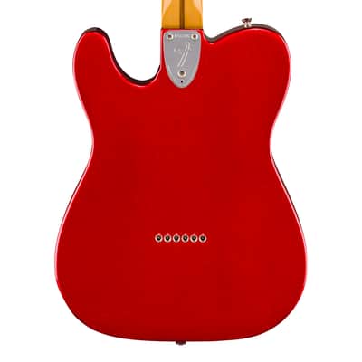Used Fender American Vintage II 1972 Telecaster Thinline Guitar Candy Apple Red image 7