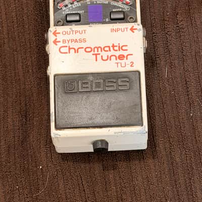 Boss TU-2 Chromatic Tuner (Dark Gray Label) 1998 - 2009 - White image 1
