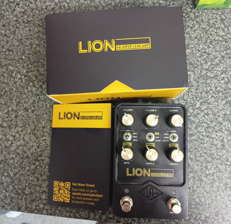 Universal Audio Lion '68 Super Lead Amp 2023 - Present - Black image 1