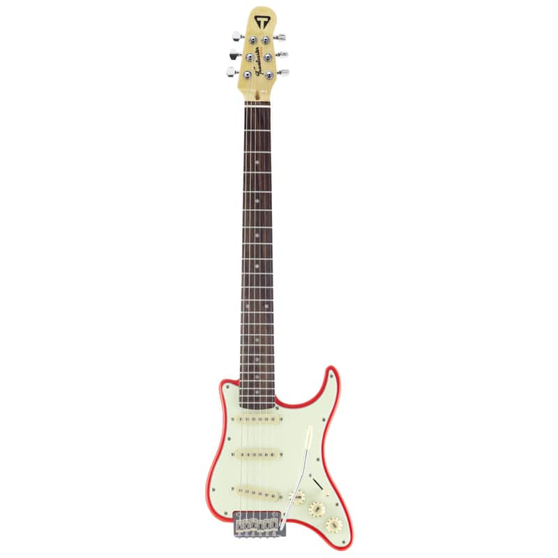 Travelcaster Deluxe-Fiesta Red image 1