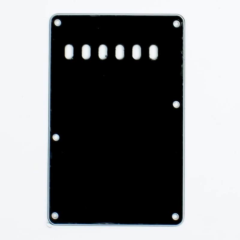 Tremolo Cover Back Plate for Yamaha Electric Guitar ,3ply black image 1
