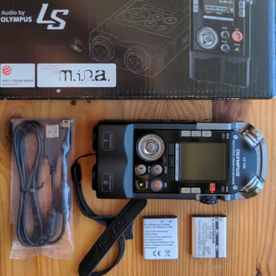 Olympus LS-100 PCM Handheld Portable Multi-Track Field Recorder similar to Tascam DR-100 image 1