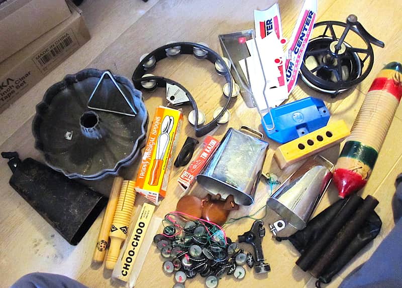 Percussion Instruments Lot image 1