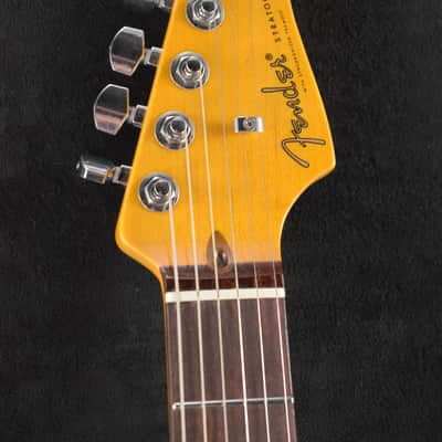 Fender American Ultra Luxe Vintage '60s Stratocaster Surf Green Rosewood Fingerboard image 5