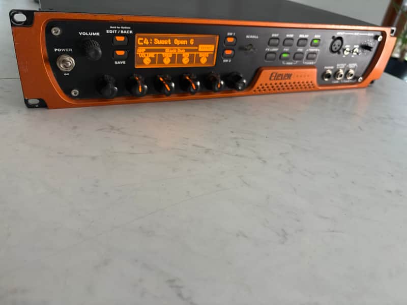 Avid Eleven Rack Guitar Multi-Effects Processor and Pro Tools Interface 2010 - 2017 - Orange image 1