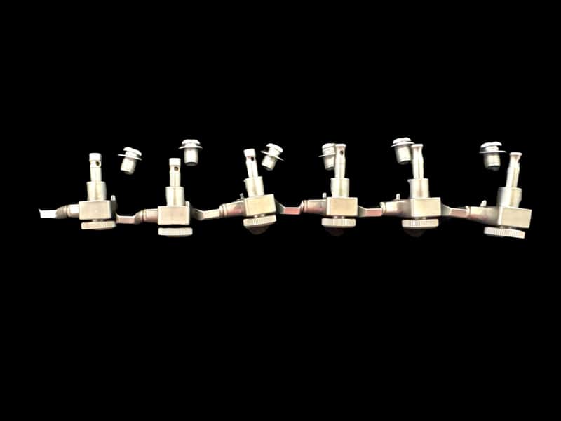 Fender 099-0818-000 Stratocaster / Telecaster Locking Tuning Heads - Brushed Chrome image 1
