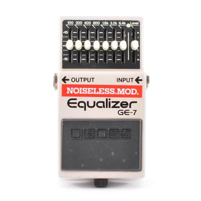 Boss GE-7 Modified Noiseless Equalizer Made In Taiwan 1995 PSA.OK Guitar Effects Pedal UsedJ From Japan #DH47870 image 2
