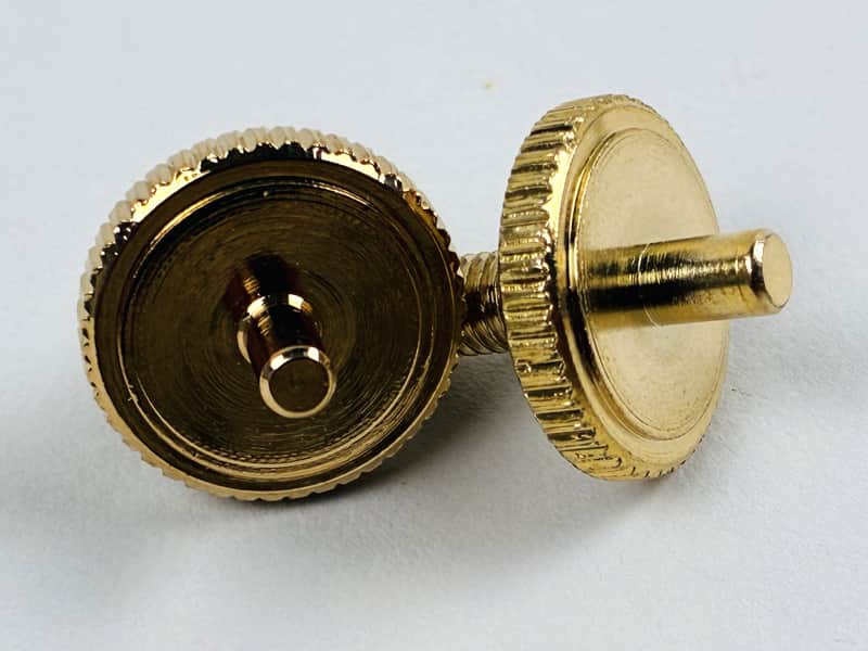 Gibson Genuine 70s/80s Gibson Thumb wheel's. NOS - Gold image 1