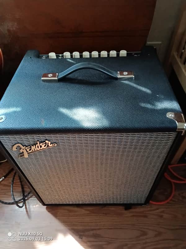 Fender Rumble 100 V3 100-Watt 1x12 Bass Combo 2015 - Present - Black image 1