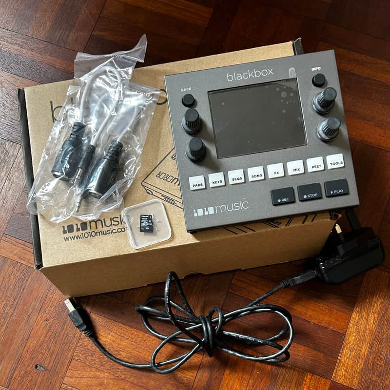 1010 Music Blackbox Desktop Compact Sampling Studio 2016 - Present - Black image 1