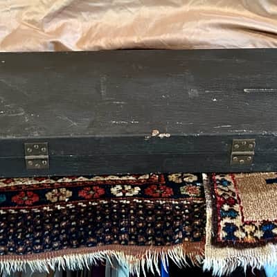 A. M. Virgil Rare 6 Octave Suitcase Practice Piano Keyboard circa 1910 - 1920 - Covered Wooden Case image 10