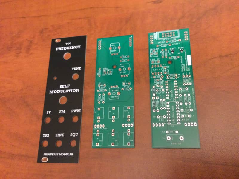 Midiverse Modular - VCO - Eurorack - PCB/Panel image 1