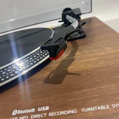 Toshiba Bluetooth Stereo Turntable Brown TY-LP200. Serviced! image 6