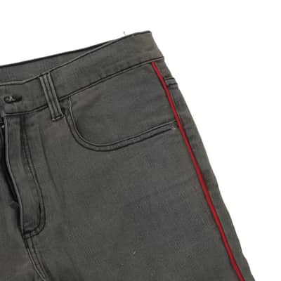 Gray Trousers w/ Red Detailing Owned by Mike Dirnt image 3