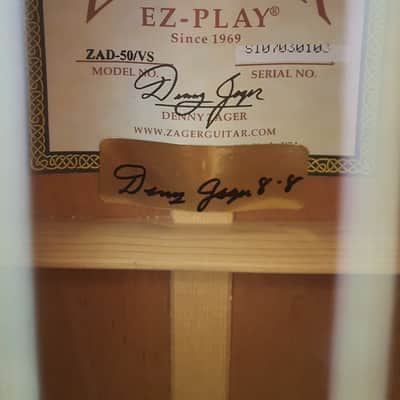 Zager ZAD-50 VS 2008 Sunburst image 6