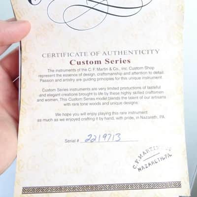 Martin Custom Shop OO Subway Token OO Grand Concert image 4
