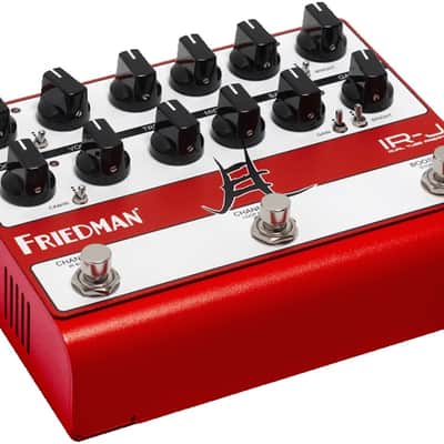 Friedman IR-J Jake E. Lee Signature Dual-tube Guitar Preamp Pedal image 1