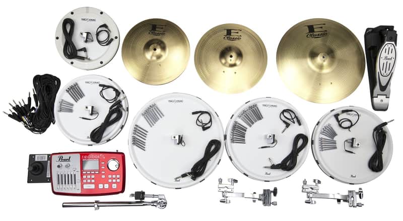 Pearl EPAD25S Tru Trac Electronic 12/13/14/16" Drumhead Pack image 1