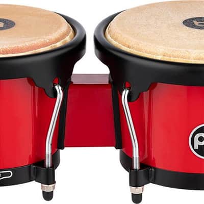 Meinl Percussion Journey Series Bongo 6 1/2" Macho & 7 1/2" Hembra - Red image 8