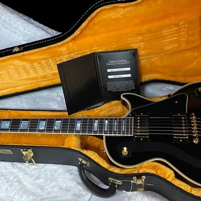 NEW! Gibson Custom Shop '68 Les Paul Custom Reissue - Gloss Ebony - Authorized Dealer - 9.2 lbs - G07303 image 11