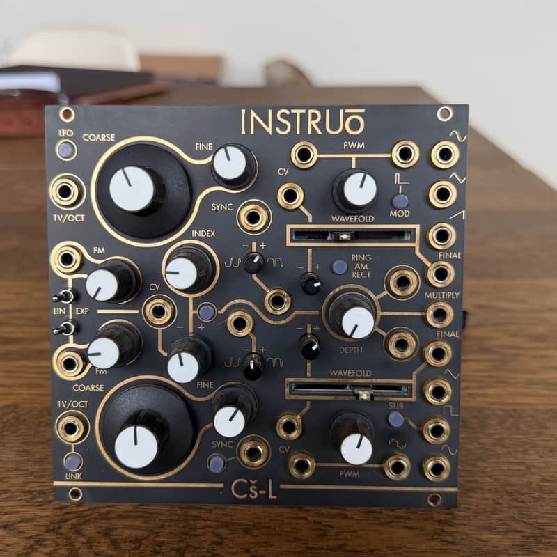 Instruo Cs-L Eurorack Synthesizer Module 2016 - Present - Black image 1