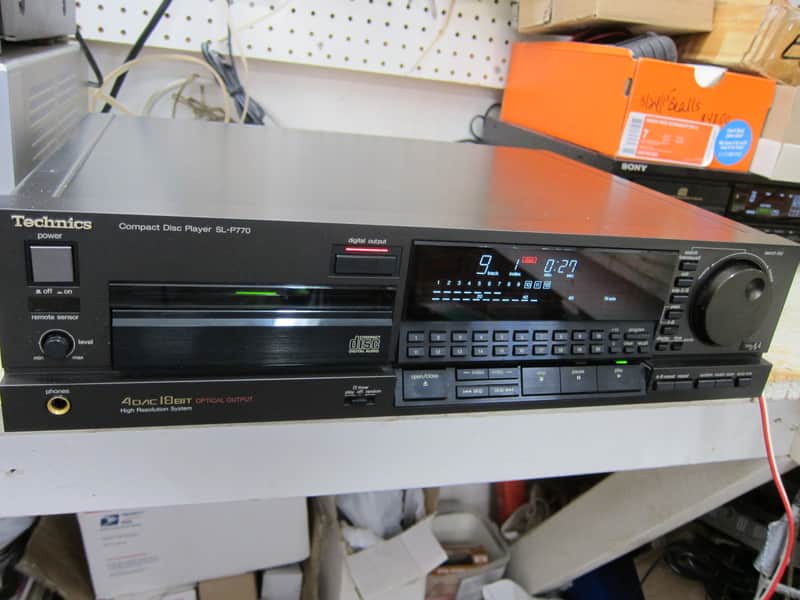 Technics SL-P770 CD Player Top Line, Class AA, Ex Sound, Built