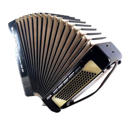 Vintage German Made Top Quality LMMH Accordion Weltmeister Stella - 96 bass, 16 reg./master switch + HardCase & Straps ~ Fisarmonica - VIDEO image 18