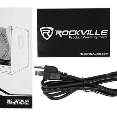 New Rockville RBG10S Bass Gig 10" 1200 Watt Active Powered PA Subwoofer DJ/Pro image 16