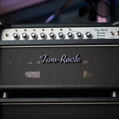 Two Rock Classic Reverb Signature 100 Watt W/ 2X12 Cabinet image 6