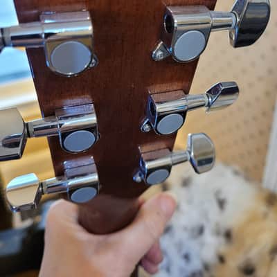 Yamaha FD01S Solid-Top Dreadnought Acoustic Guitar image 9