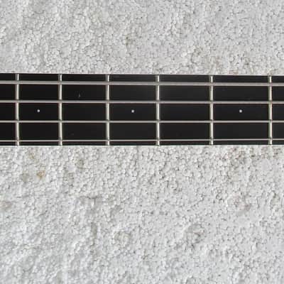 Renaissance Plexiglass Flying V Bass Guitar,  Late 1970's, Clear See Thru Body, Rare image 15